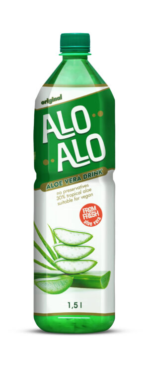 Napój ALO ALO z cząstkami aloesu