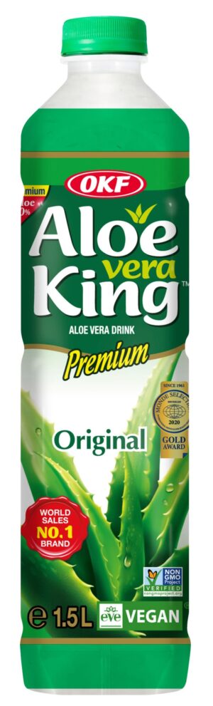 Napój Aloe Vera King z cząstkami aloesu
