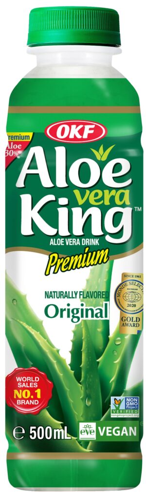 Napój Aloe Vera King z cząstkami aloesu