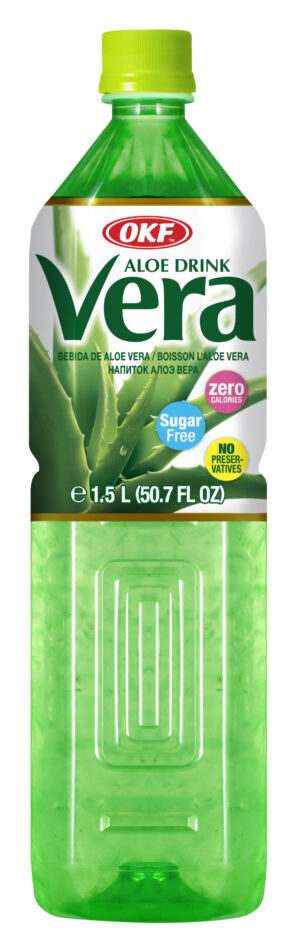 Napój Aloe Vera Sugar Free z cząstkami aloesu